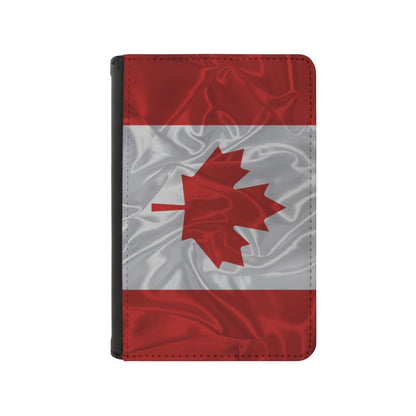 Canada Canadians Flags Passport Holder Cover Wallet Case Novelty PU Leather with Card Slot Travel Accessories Protector for Women Men
