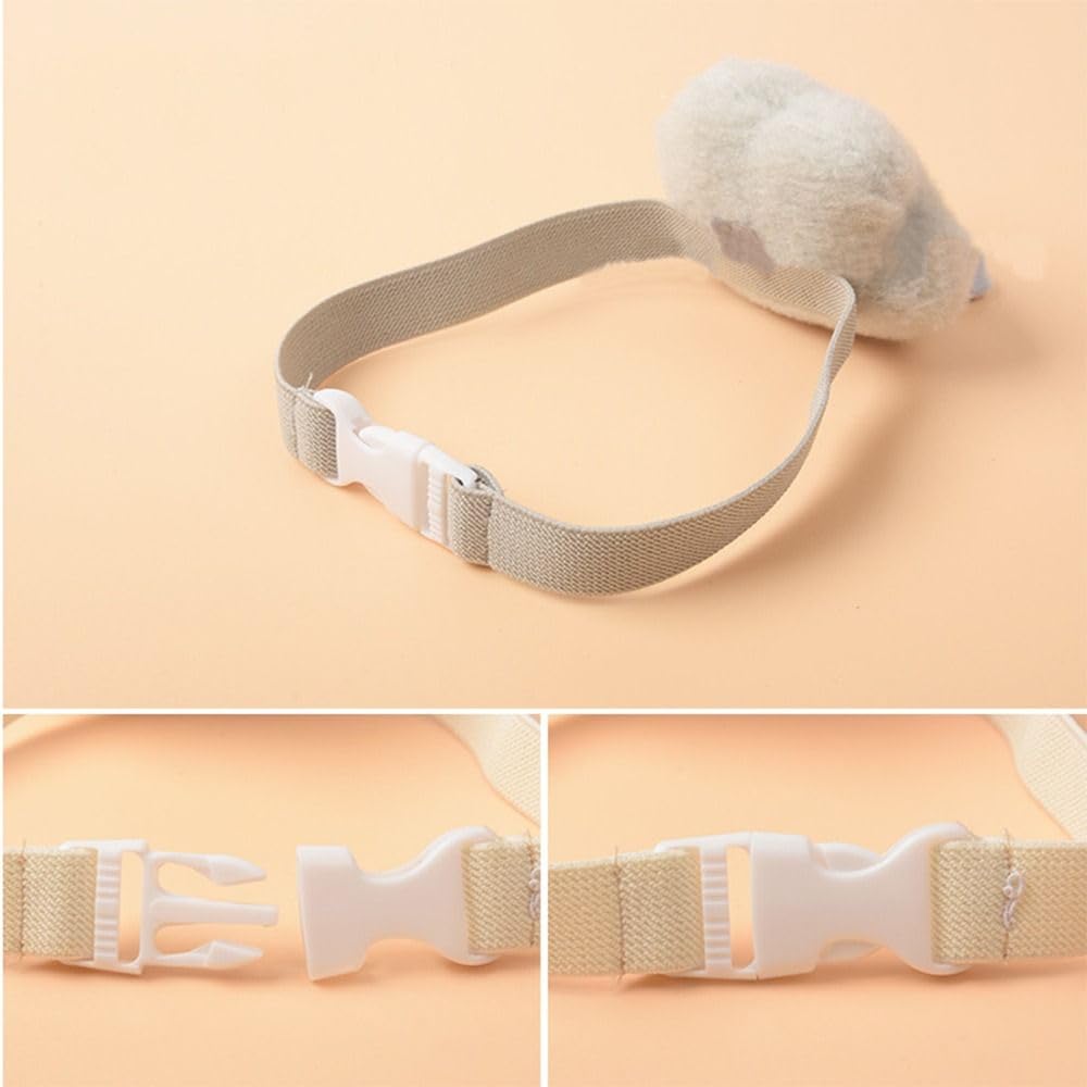 couponhub 4 Pcs Cloud Shape Cute Curtain Tieback, Simple and Elegant Elastic Rope Buckle for Baby Kid Girls Living Room Bedroom Nursery Decor Home Office Decorative