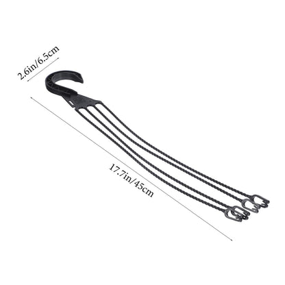 OFFSCH 10pcs Resin Plant Pot Hangers Hanging Flower Pot Hooks for Indoor Gardening Easy Install Home Office Decor