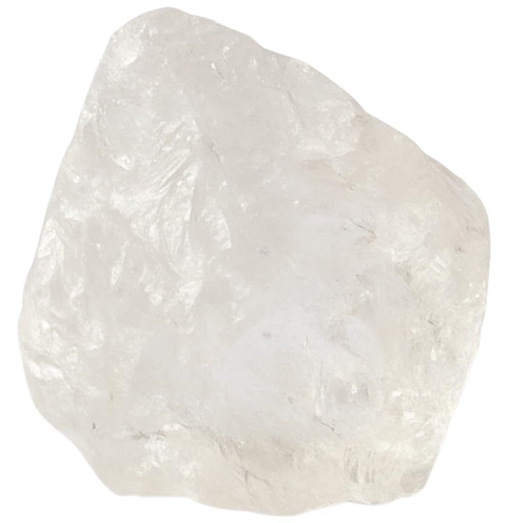 Large 1.25-2.0” Natural Crystal Quartz Healing Stones – Raw Gemstone for Love, Meditation, Chakra Balancing, Reiki, Crystal Grid, Energy Work, Tumbling, Wire Wrapping & Spiritual Home Décor