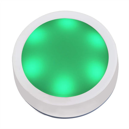 Retekess TM101 Answer Buzzers,Lights and Sounds,Buzzers Game Show,Classroom Buzzers,1 Signal Light Wireless Button for Parties,Debates,Competition (1 Pack)