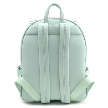 Loungefly Mint Pin Trader Faux-Leather Mini Backpack (One Size, Mint)