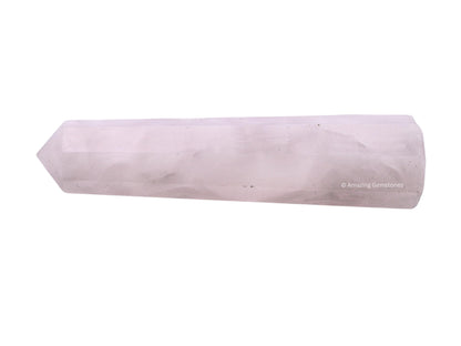 Amazing Gemstone Pink Calcite Crystal Towers ~ Natural Healing Crystal Point Obelisk for Reiki Healing and Crystal Grid (3" to 4" INCH)