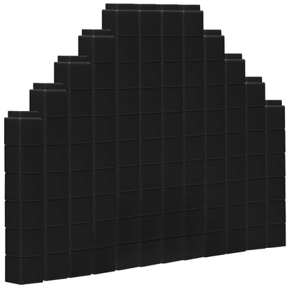 100 Pcs Black Linking Cubes for Math Counting Cubes Manipulatives Plastic Counting Block Manipulative Classroom Learning Supplies for Educational Preschool Activities Boy Girl (Black)