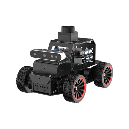 HIWONDER Robot Car with ChatGPT Large AI Models, 3D Depth Camera Ackermann Chassis ROS2-HUMBLE Lidar SLAM Mapping Navigation Autonomous Driving, MentorPi A1 Standard Kit with Raspberry Pi5 4GB