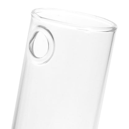 Tofficu Wall-Mounted Glass Flower Vase Set with Cylinder Hydroponic Planter, Tall Glass Plant Terrarium for Balcony Decor and Indoor Wall Display