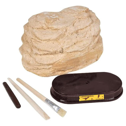 ArtCreativity Dinosaur Excavation Kit for Kids, Carnotaurus Skull Excavating Set with Fossil Digging Tools and Stand, Fun Science Activity Toy, Educational Dinosaur Gift for Boys and Girls
