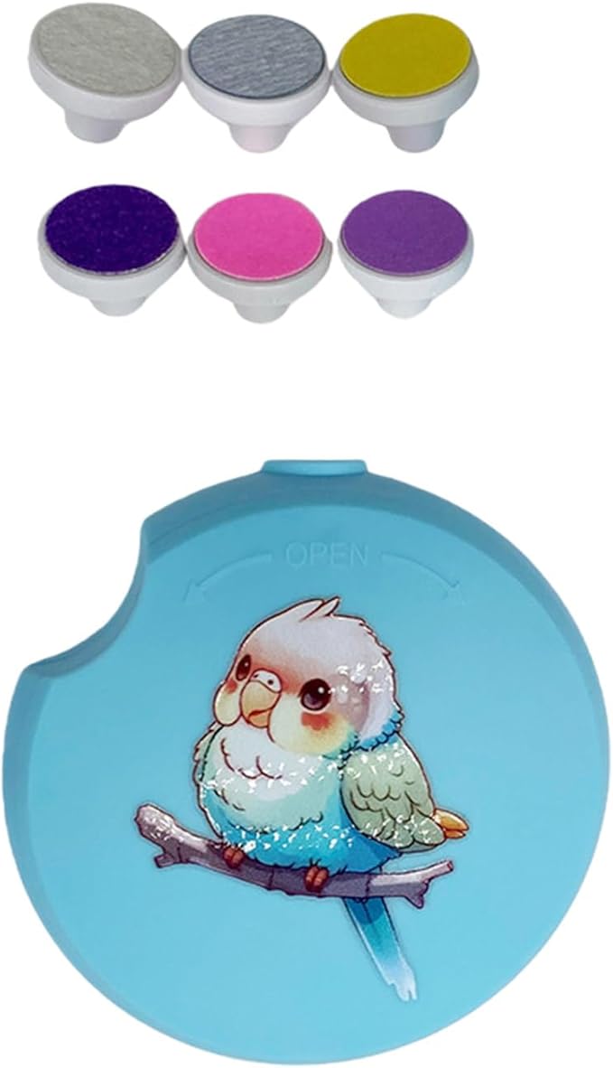 Small Bird Beak Grinder with Electric Motor Nails File Electric Trimmer for Parrots Portable Design Low Noise Operations Quiet Grinder