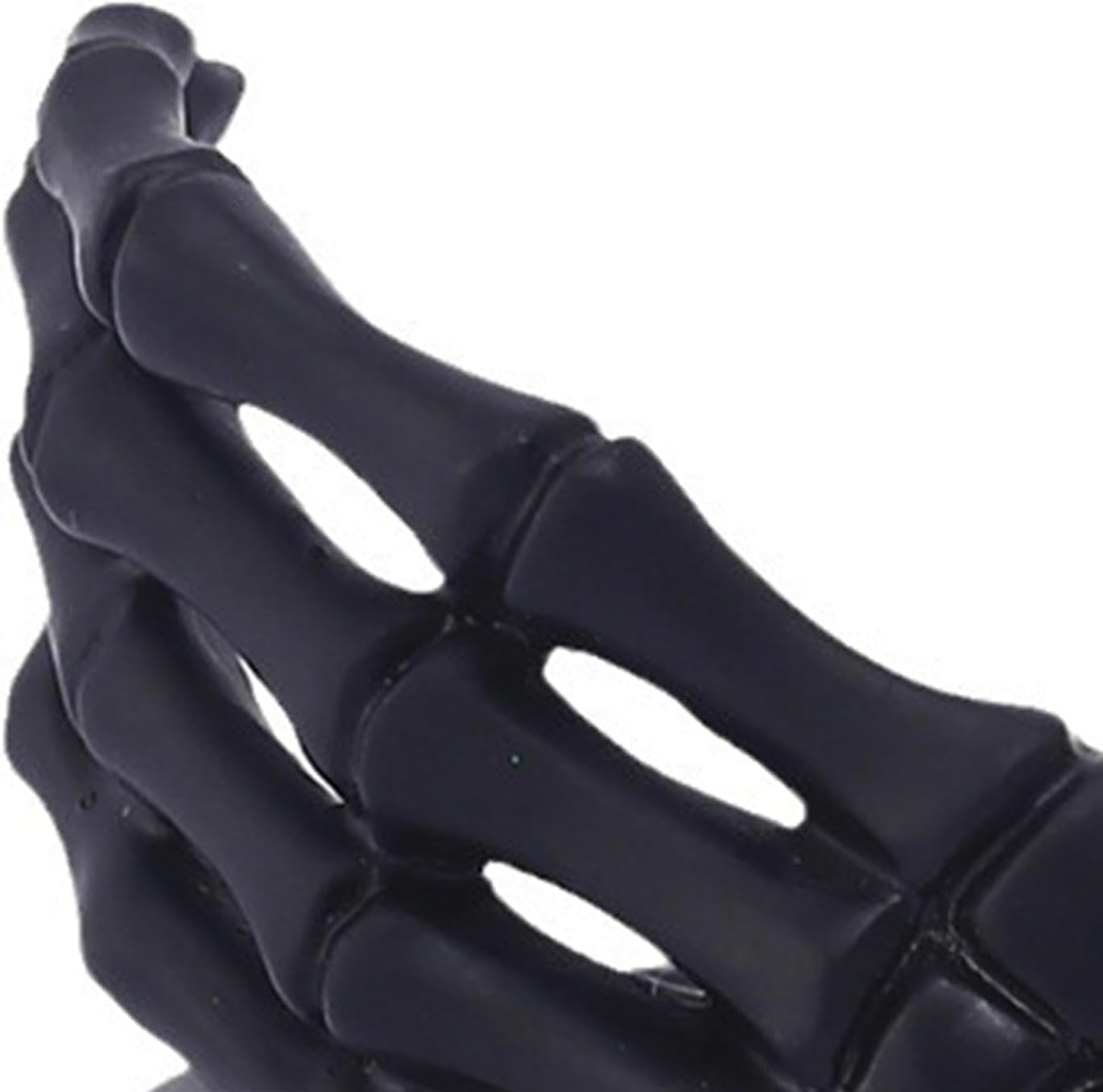 Skeleton Hand Candlestick Holder Halloween Candle Holders Skeleton Tealight Holders Desktop Candle Holder for Halloween Table Party Supply - Black