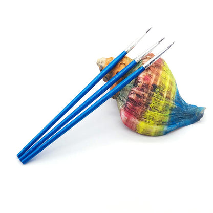 60 Pack Pointed Round Painting Brush,Hand Made Thread Drawing Brush,Detail,Nail Brushes for Detail and Miniature Drawing,Painting,Coloring by Acrylic, Oil and Watercolor (M(#00))