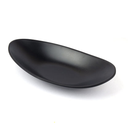Framendino, A5 Melamine Jewelry Dish Trinket Tray Black Accessory Organizer Bowl