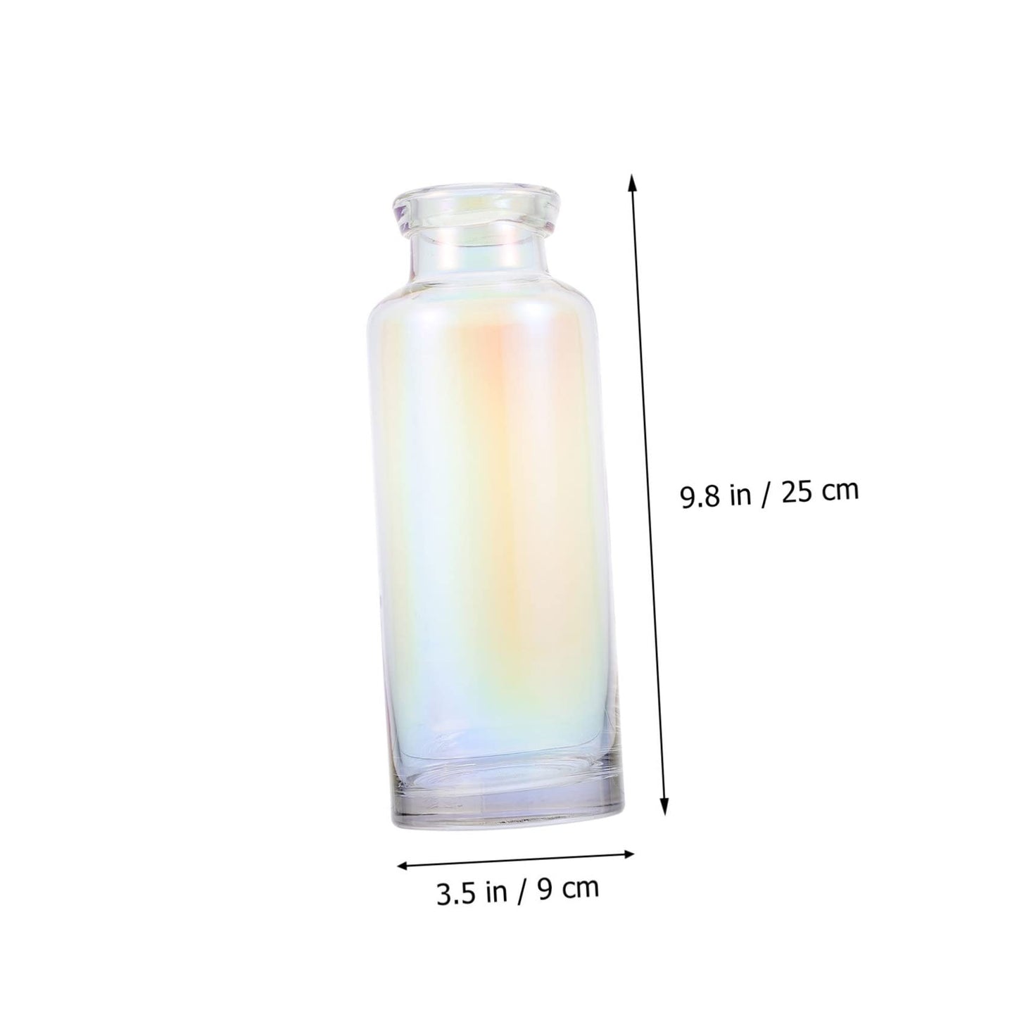 Alipis Glass Hydroponic Vase for Desktop Home Decoration Plant Terrarium Planter for Office and Events Modern Design for Hydroponics and Floral Arrangements