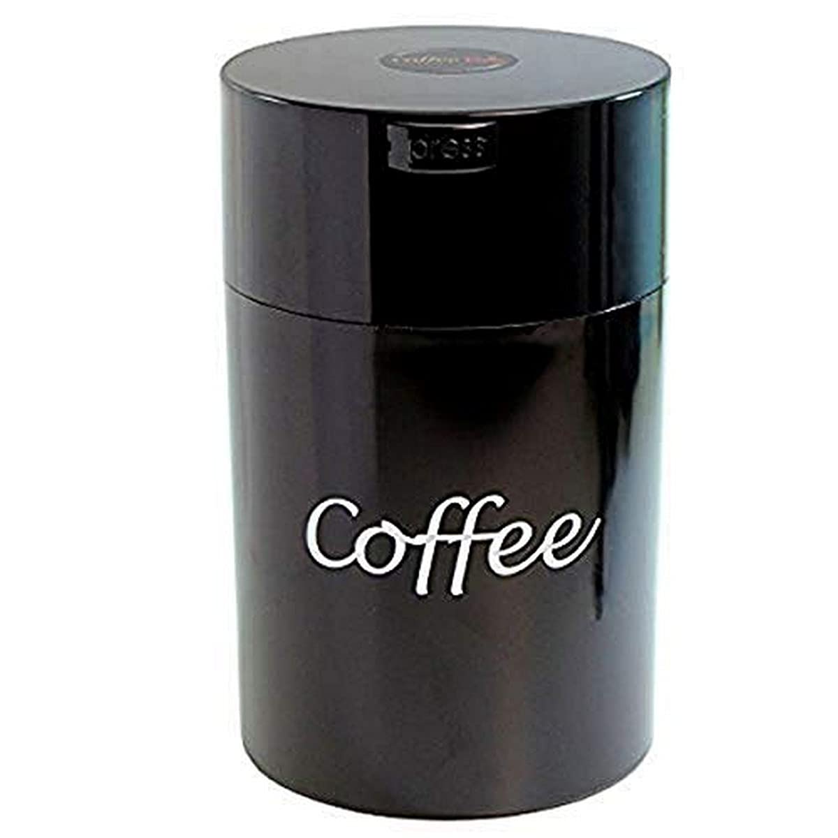 Coffeevac 1LB – Patented Airtight Container | Multi-use Vacuum Container Works as Smell Proof Containers for Ground Coffee and Coffee Bean Containers. White Floral