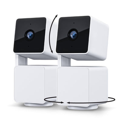 WYZE Cam Pan v3, Indoor/Outdoor IP65-Rated 1080p Pan/Tilt/Zoom Wi-Fi Smart Home Security Camera with Color Night Vision, 2-Way Audio, Compatible with Alexa & Google Assistant, Free Expert Setup