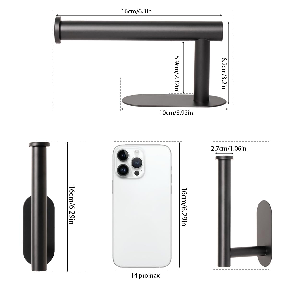 Metal Curtain Holdbacks - Self-Adhesive Curtain Pull Backs, Curtain Hooks - No Drill Curtain Drapery Tiebacks Holders for Windows, Doors - Multi-Purpose Hooks for Home - Set of 4