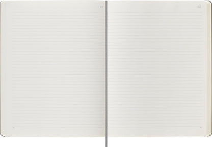 Moleskine Smart Notebook, Smart Writing System, Digital Notepad with Hard Cover, Ruled Pages and Elastic Closure, Size Extra Large 19 x 25 cm, Colour Black