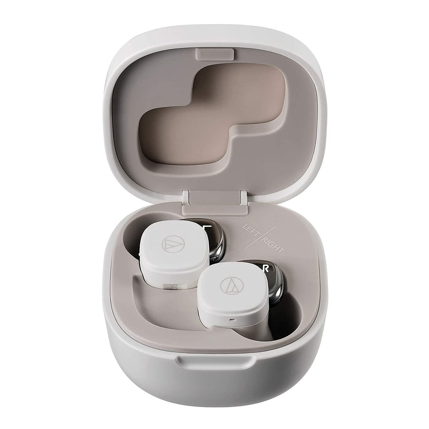 Audio-Technica ATH-SQ1TWWH Wireless in-Ear Headphones, White