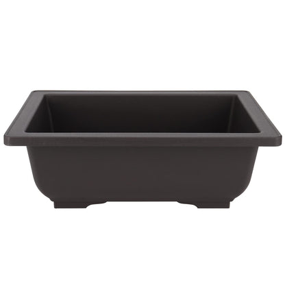 MANCHAP 20 PCS 8.9 Inch Plastic Bonsai Training Pots, Rectangular Bonsai Tree Planter Pot for Garden, Yard, Office, Home Decorative