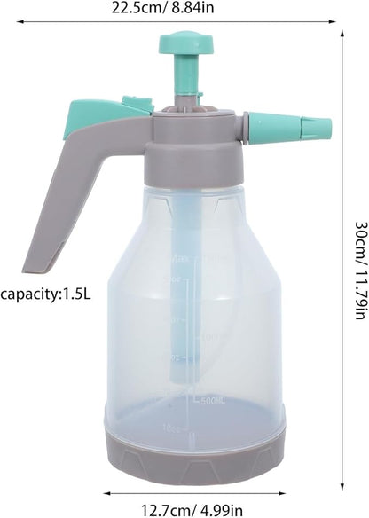 KOMBIUDA Bird Shower Misting Sprayer Bottle: 1.5L/50.72 Fl Oz Handheld Parrot Bath Sprayer Mist Cleaning Tool - Bird Mister for Parakeet Parrot Cockatiel
