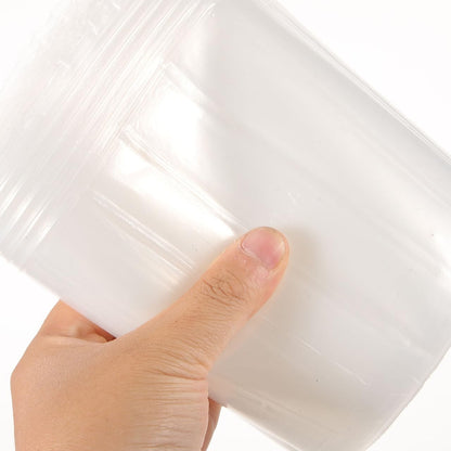 SUPVOX 10-Pack Transparent Flower Pot Liners: 4.5" Clear Plastic Nursery Pots - Root Observation Liners with Drainage Holes for Indoor & Outdoor Garden Plants