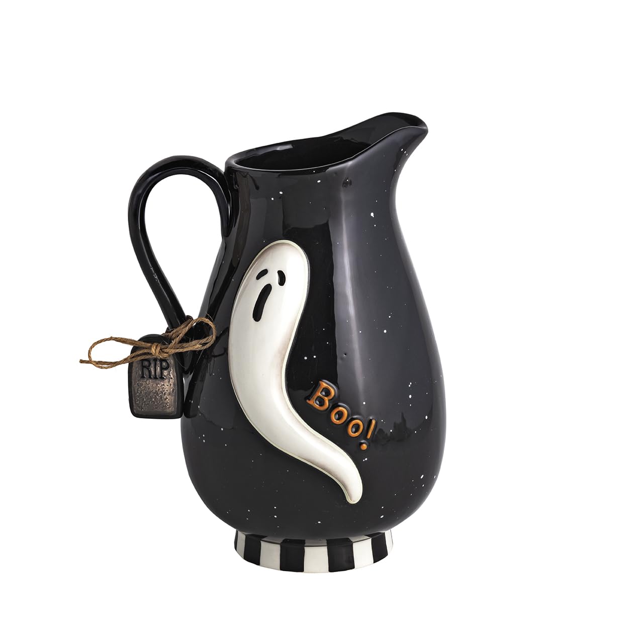 Mud Pie Halloween Glow in the Dark Ghost Pitcher