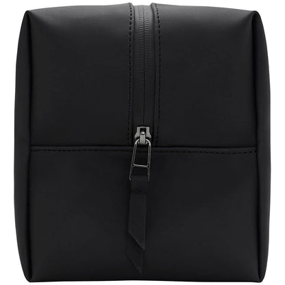 RAINS Wash bag large - Large Toiletry Bag for Men and Women - Wash bag for Travel (Black)