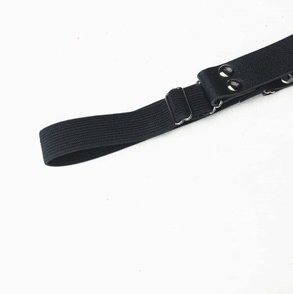 Leather Leg Harness Punk Black Garters Belts Rave Club Party Thigh Holster Leg Chain Body Jewelry for Women
