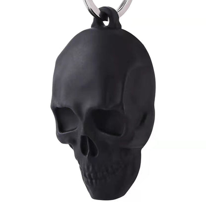 GOLLEY Skulls and Skeletons -The skull 3D PVC Keychain,skull key chains for men，Key Ring for Women,Key Chain Gift for Friends