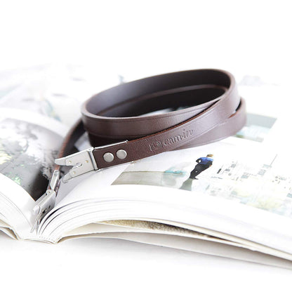 CAM-IN Genuine Leather Shoulder Neck Strap for Rollei Rolleiflex Camera LR 3.5F 3.5E 2.8E
