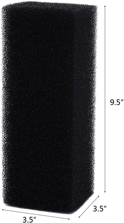 ALEGI Aquarium Bio Sponge Filter Media, Replacement Foam Insert Fit for 110 / Filters,30 PPI (AC110-2pcs)