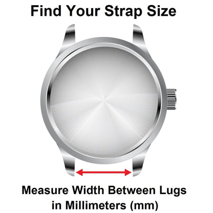 StrapsCo Classic Suede Leather Quick Release Watch Band Strap - Choose Your Color/Length - 16mm 18mm 19mm 20mm 21mm 22mm 24mm