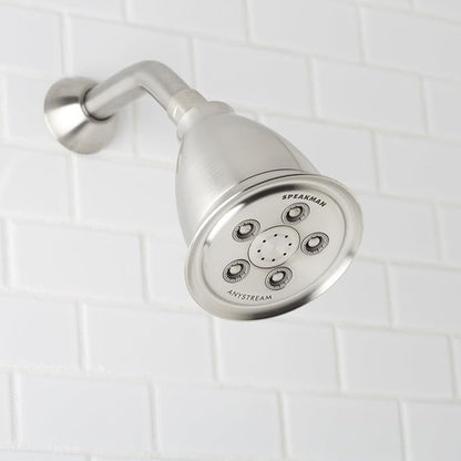Speakman, Brushed Nickel S-2005-HB-BN Hotel Anystream High Pressure Shower Head-2.5 GPM Adjustable Replacement Bathroom Showerhead