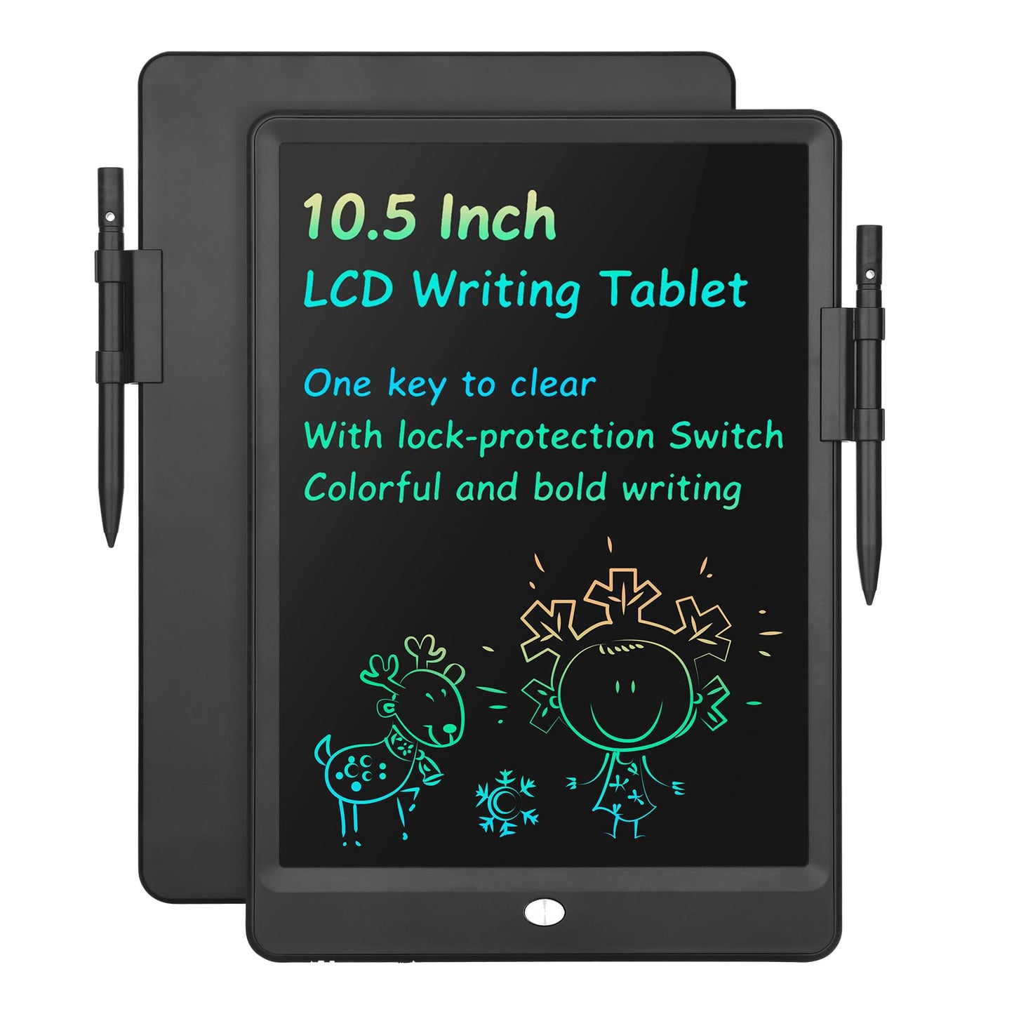 Mafiti LCD Writing Tablet 8.5 Inch Electronic Writing Drawing Pads Portable Doodle Board Gifts for Kids Travel Toys for Toddler Birthday Christmas Gift for Boys Girls Age 3 4 5 6 7 8 Cyan