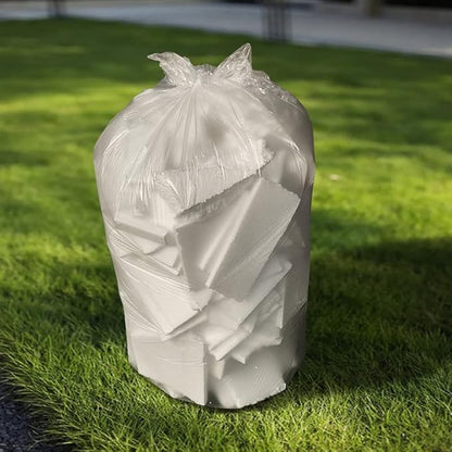 TYPLASTICS 20-30 Gallon Clear Trash Can Liners