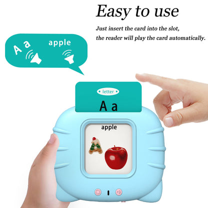 Startcan Talking Flash Cards Toys for Toddlers 3 4 5 6, Learn ABC, Numbers 0-100, Phrases, Objects, Adjectives, and More Dolch Sight Words,280 Cards with 560 Words/Phrases