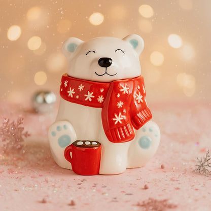 10 Strawberry Street Cocoa Bear Canister
