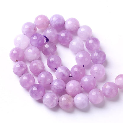10MM 36PCS Natural Stone Lavender Amethyst Crystal Beads for Jewelry Making DIY Bracelet
