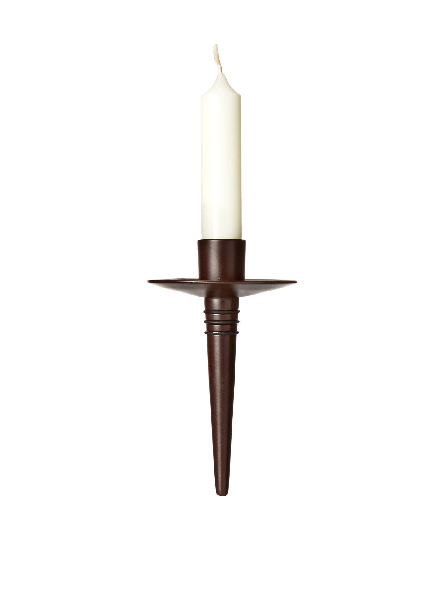 Northern Lights Candles Bottelabra Taper Holder, Bronze