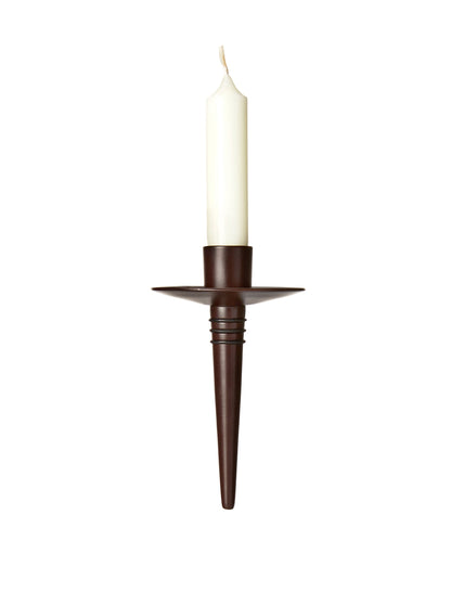 Northern Lights Candles Bottelabra Taper Holder, Bronze