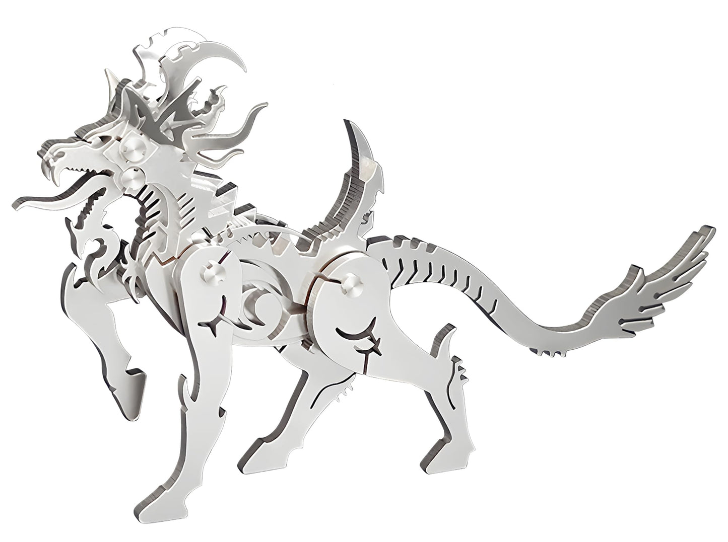 3D Metal Puzzles,3D Metal Puzzle for Adults,Mechanical Model Kit Baize,Steel 3D Puzzles Stainless Steel Ornaments for Adults Home Decor Art Craft Gifts Toys.