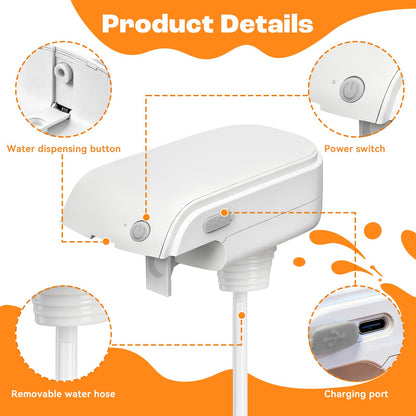 Hands-Free USB Rechargeable Automatic Drink Dispenser Water Juice Milk Tap