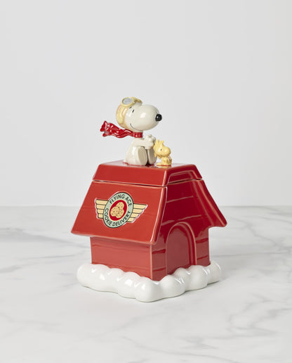Lenox 897577 Chef Snoopy Figural Cookie Jar