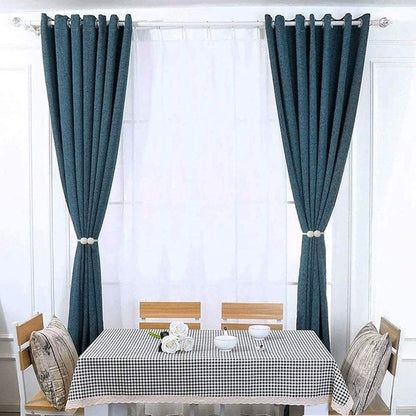 Melaluxe 6 Pack Magnetic Curtain Tiebacks, Decorative Curtain Holdbacks for Window Décor (Grey)