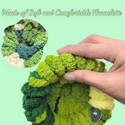 2 Pack Warm Bird Nest Bed for Cage Plush Hanging Parrot Bed Bird Snuggle Hut Hanging Sleeping Bird House for Parakeet, Conure, Budgie, Cockatiel, Lovebird, Finch, Hamster-Green&Pink