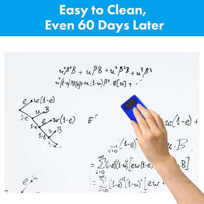 HAMIGAR Magnetic Whiteboard Contact Paper 18" x 24" Dry Erase White Board Sticker for Wall Stick on White Board Peel and Stick Wallpaper Adhesive Poster with Marker, Magnetic Eraser and Magnets
