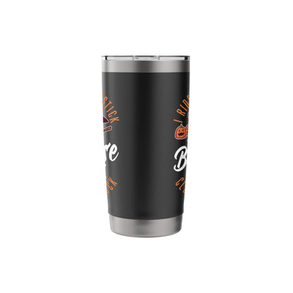 Broomstick Rider Halloween Design For Witchy Woman Stainless Steel Insulated Tumbler