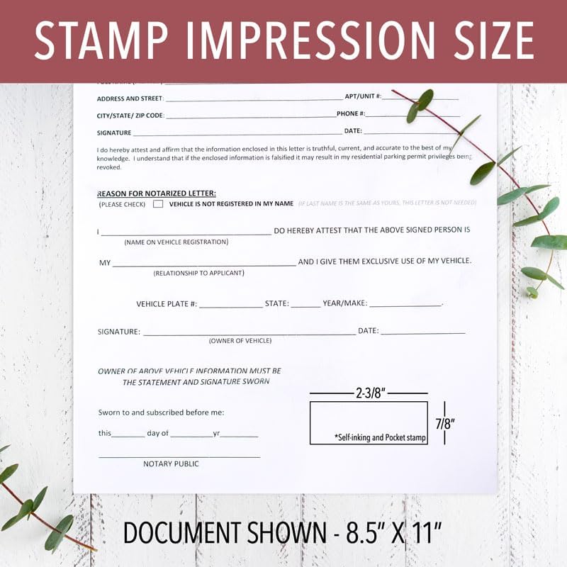South Carolina Rectangular Notary Stamp | Official State Notary Stamp | Official Seals | Meets State Specifications (South Carolina, Rectangular Stamp)
