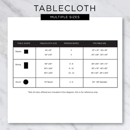 DII Buffalo Check Collection, Classic Farmhouse Tablecloth, 52 x 52, Stonewash Blue