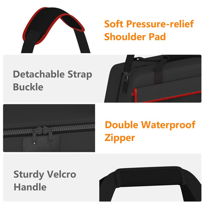 Grill Tool Storage Bag,Grill Utensil Storage Bag for Barbecue Tool up to 22",BBQ Utensil Storage Caddy with Pockets,Barbecue Utensil Case for Outdoor Grilling, Camping, Bag Only