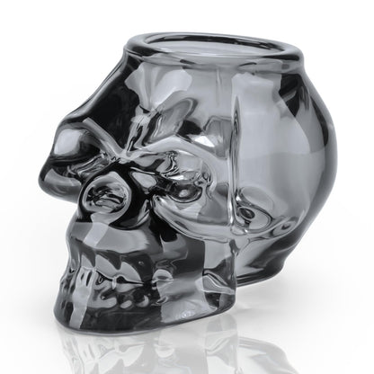 Skull Halloween Decor, Skull Candle Holder, Tea Light Holders for Home Decoration, Halloween Skeleton Tabletop Decor, Black